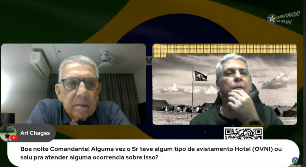 Comandante da FAB revela que perseguiu um OVNI metálico