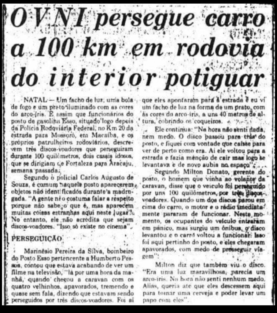 Espaço do Leitor: Discos voadores aterrorizaram pessoas em Macaíba - Rio Grande do Norte - Brasil 