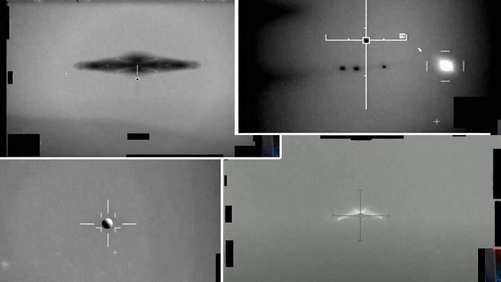 Vazam imagens infravermelhas de OVNIs ligadas  programa secreto