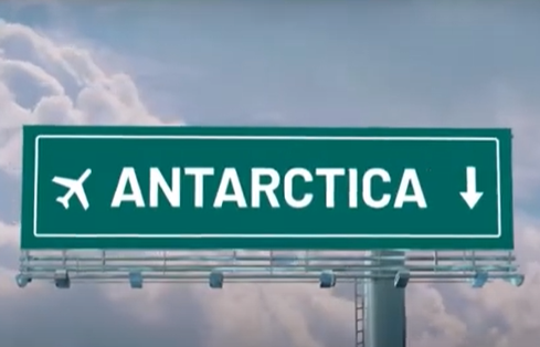 Terraplanista descobre que estava errado quando foi para a Antártica