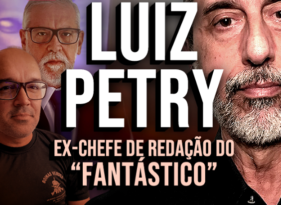 Assista a live histórica com Luiz Petry, ex-chefe de redação do Fantástico