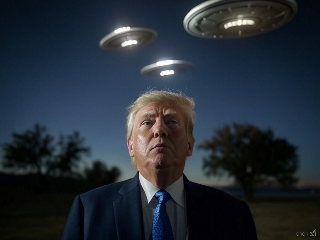 O que os aliados de Donald Trump estão dizendo sobre alienígenas